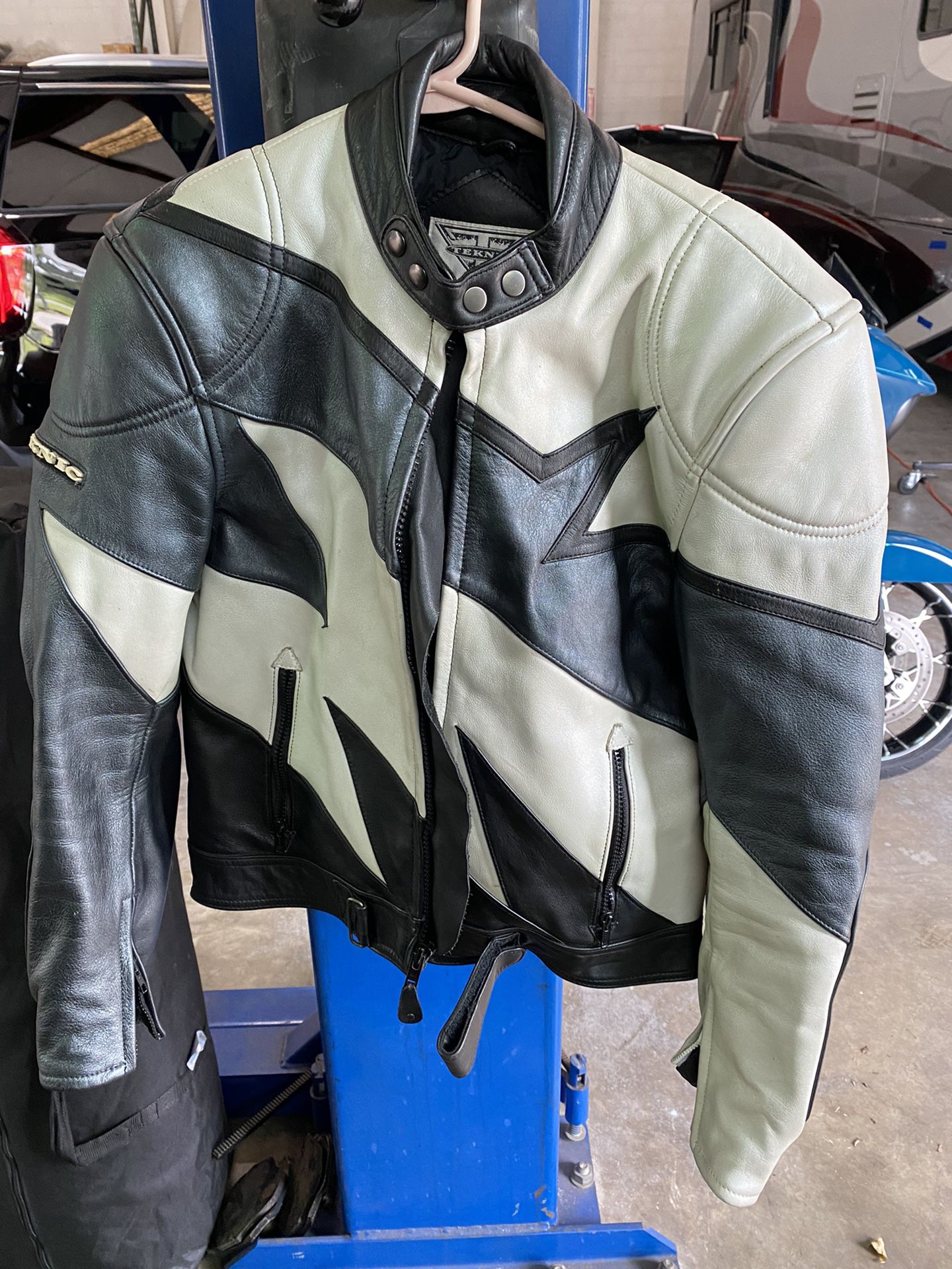 Teknic Motorcycle Jacket Men Large 