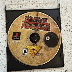 Yu-Gi-Oh Forbidden Memories (Sony PlayStation 1, 2001) TESTED Game Disc Only