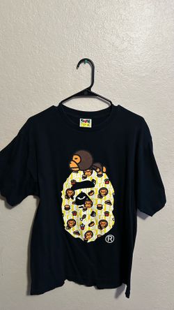 Bape t shirt big head fastfood size XL