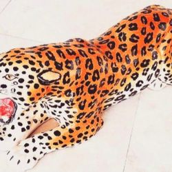 Ceramic Leopard From Italy