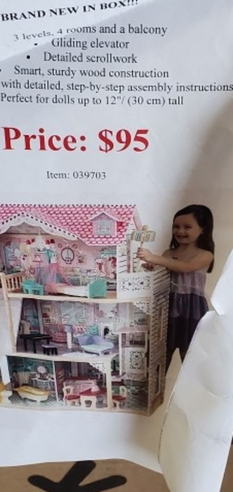 3 Kid Kraft Doll House