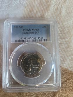 2015-D Saratoga NP Quarter PCGS MS65