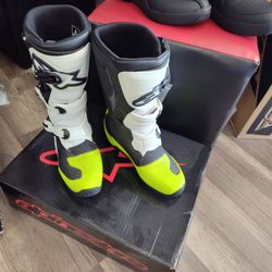 Motocross off-road boot size 6 Alpinestar tech 3
