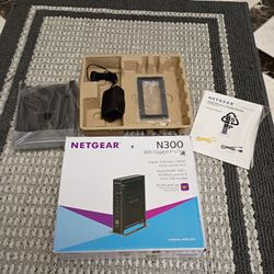 Netgear Wifi Gigabit Router N300 New In Box 