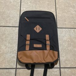 Vintage Chef Sac Knife Bag Black/brown Backpack 