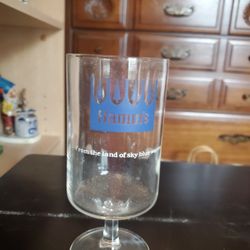 Vintage Hamm's Beer Glass