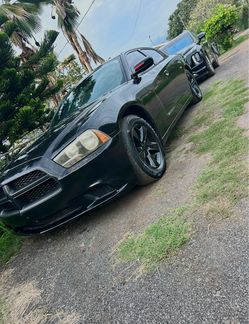 Dodge Charger Black Sedan