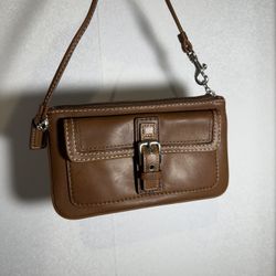 Coach Buckle Wristlet 