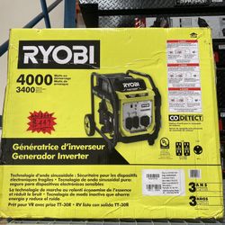RYOBI 4000-watt Gas Powered Generator 
