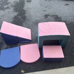 5 piece foam climbing blocks