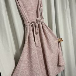 Pink/ white dress size 14