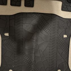 Jeep Wrangler All Weather Floor Mats 