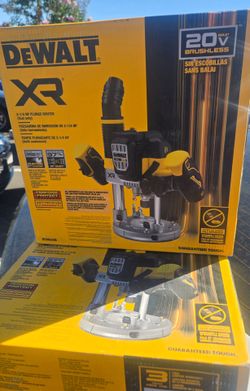 DEWALT
20V MAX XR 2-1/4 Peak HP Brushless Cordless Plunge Route
