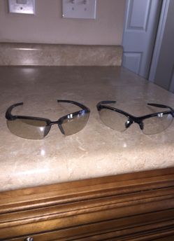 2 PAIR OF BRAND NEW~ "CROSSFIRE" MENS' TINTED MIRROR POLARIZED SUNGLASSES