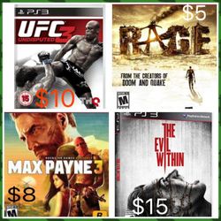 PS3 games