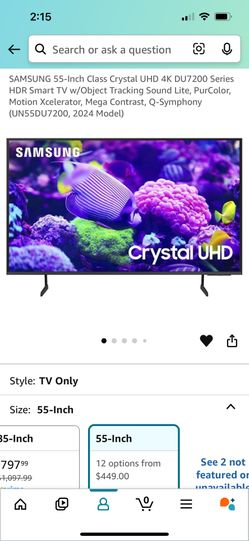 Samsung Smart Tv 55”