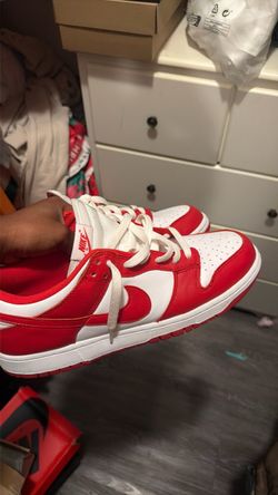 Red dunks low SP men