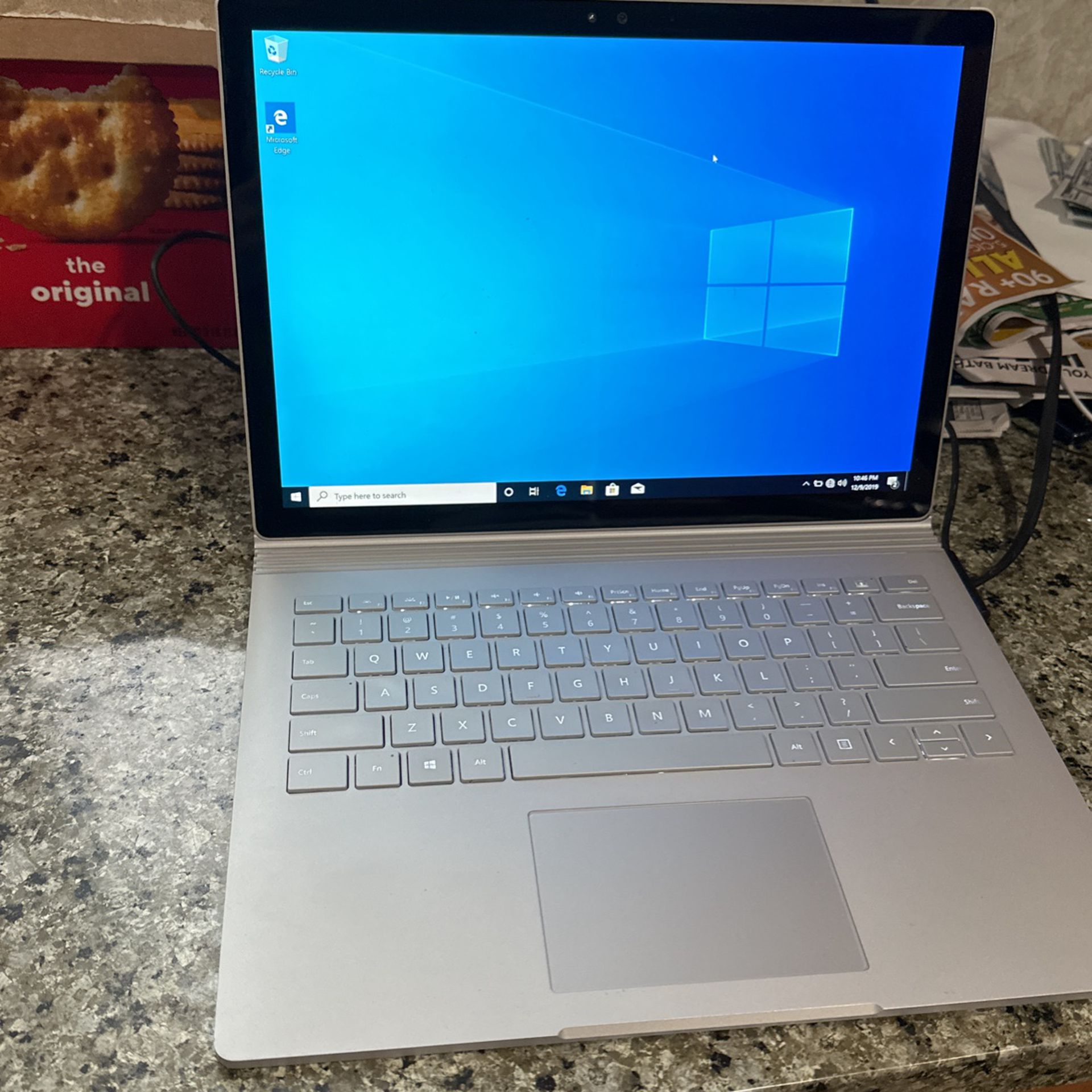 Microsoft Surface Book With Charger 