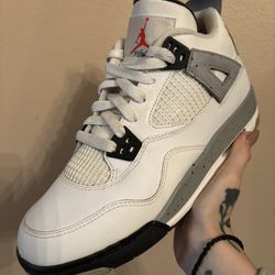 Air Jordan 4 Retro OG BG 'White Cement' 2016