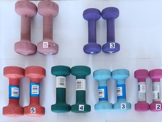 6 Sets of Hand Weights
