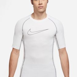 NEW Nike Mens XL Compression Dri-Fit Jersey - White (DD1992-100)