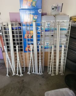 HyLoft overhead garage storage systems x3