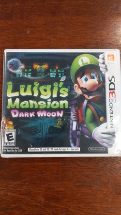 Luigi's Mansion dark moon for Nintendo 3ds