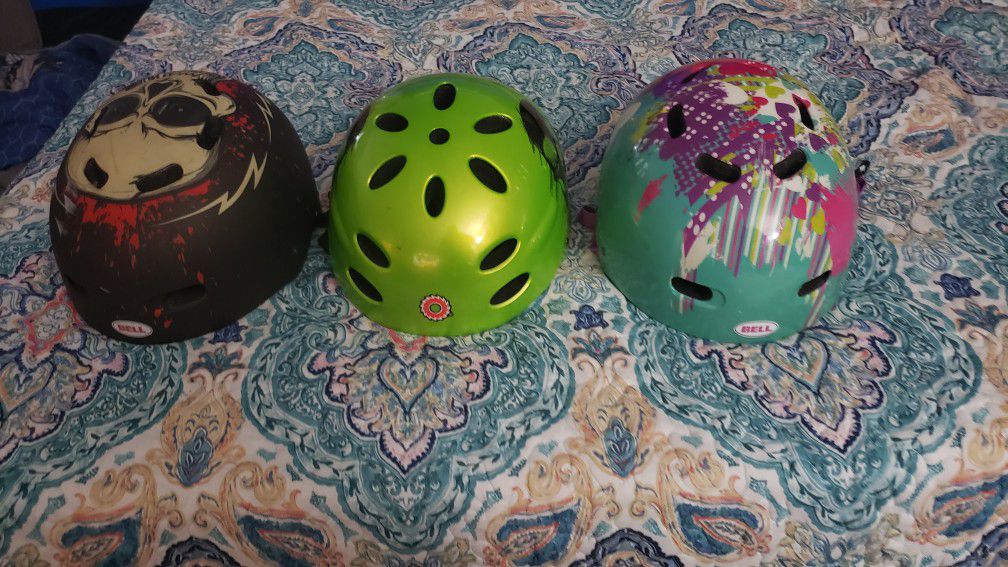 Youth helmets