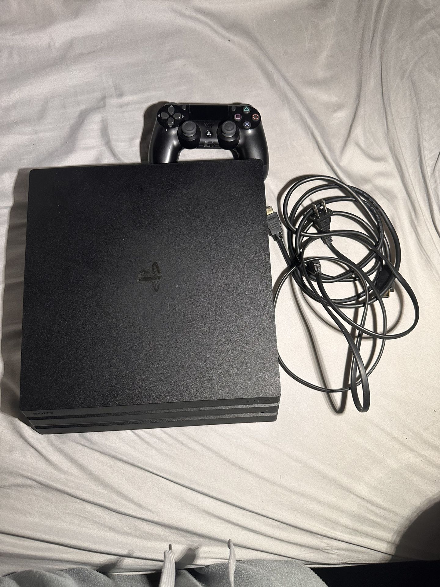 Ps4 Pro with controller