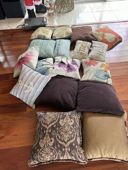 18 Pillows $5 Each