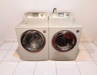 LG washer and dryer