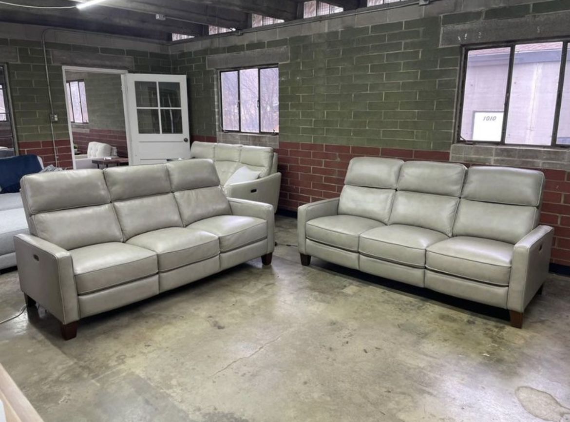 Delivery/Financing Available - Jackston Leather Sofa Set