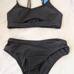 NWT Cupshe Black Bikini 