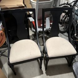 2 MAGNOLIA HOME DINNING CHAIRS