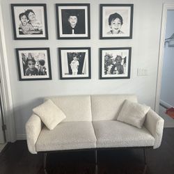 Boucle Loveseat / Futon ($100)
