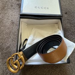 Brand New Gucci Reversible Belt Size 32 - 36 