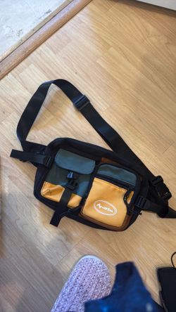 Apastica Sling Bag / Fanny Pack – Black, Olive & Mustard