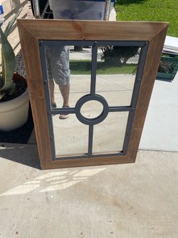 Wood Mirror