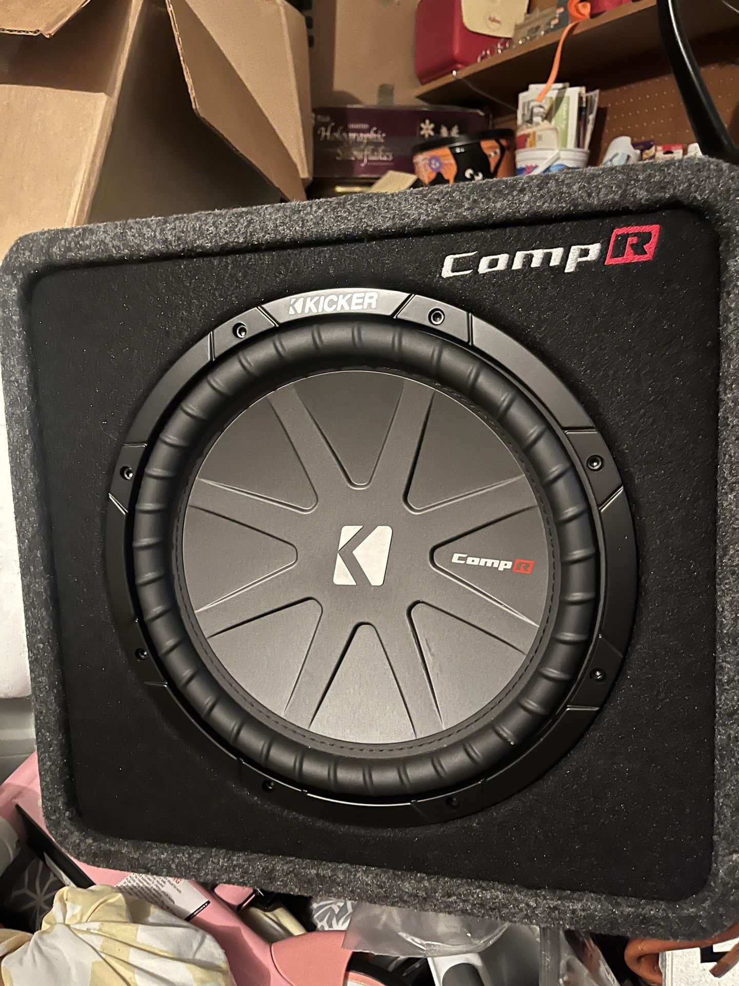 Kicker Comp R 10inch Subwoofer With Case