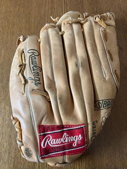 Rawlings RSE 36 12 1/2" Basket-Web Tan Leather Baseball Glove Left Hand