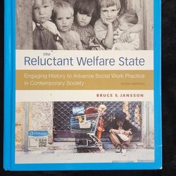The Reluctant Welfare State 9th Edition – Social Work Textbook