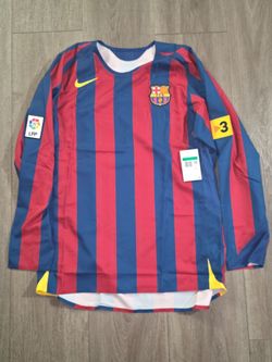 Size XL - Nike FC Barcelona BLANK 2005-06 Reissue Jersey  Authentic