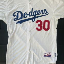 Los Angeles Dodgers Jersey Signed SZ 48