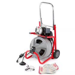 USED MAKE OFFER (new $597) RIDGID K-400 Drain Cleaning Snake Auger