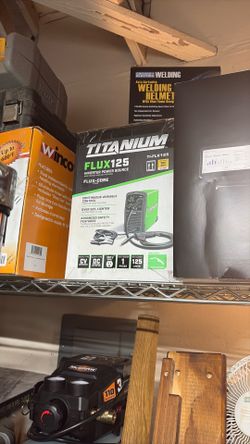 Welding machine & helmet sold together