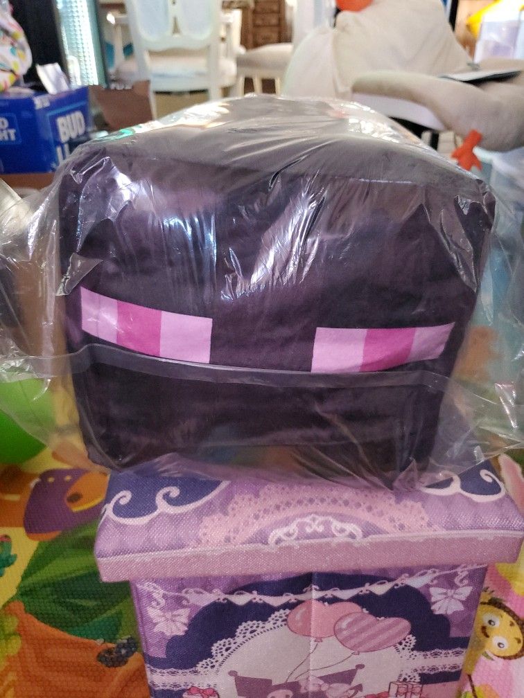 Minecraft - Head Big Plushy -Enderman