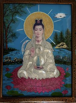 Kit Kuan Yin Buddha of Compassion Lotus 