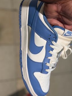 Nike Dunk Low Blue and White Sneakers