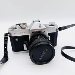 Yashica TL Electro X 35mm SLR + Auto Yashinon-DS 50mm f/1.4 Lens