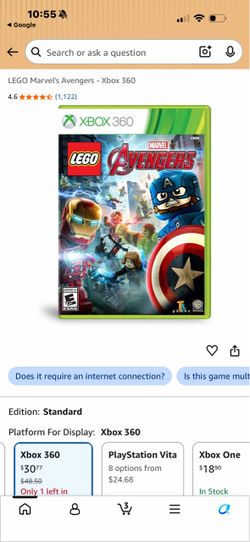 LEGO Marvel's Avengers Xbox 360